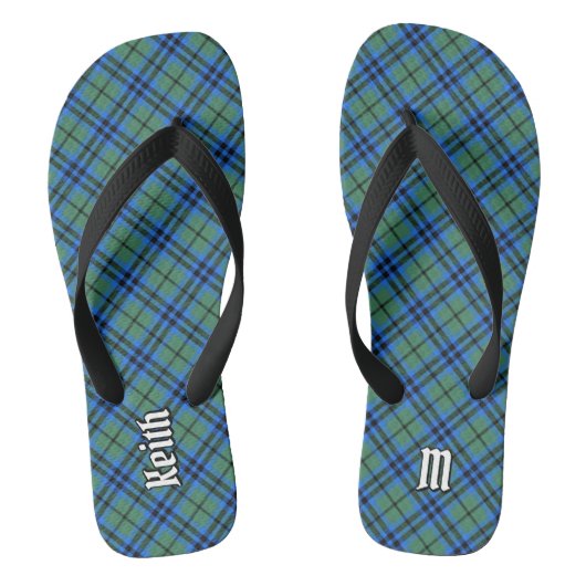 Clan Keith Tartan Teenslippers (Voetbed)