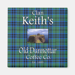 Clan Keith's Old Dunnottar Coffee Co. Magnet Magneet