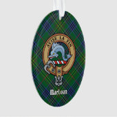 Clan Kennedy Crest sur Tartan (devant)
