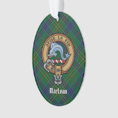 Clan Kennedy Crest sur Tartan (devant)