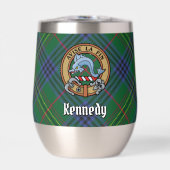 Clan Kennedy Crest sur Tartan (Avant)
