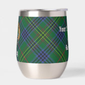 Clan Kennedy Crest sur Tartan (Gauche)