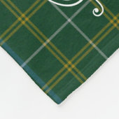 Clan Kennedy Tartan Fleece Blanket Deken (Hoek)