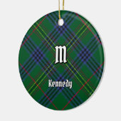 Clan Kennedy Tartan Keramisch Ornament (Links)