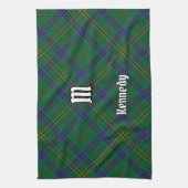 Clan Kennedy Tartan Theedoek (Verticaal)