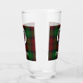 Clan Kerr Crest Badge & Tartan Glas (Links)