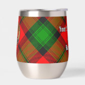 Clan Kerr Crest sur Tartan (Gauche)
