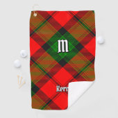 Clan Kerr Tartan Golfhanddoek (Insitu)