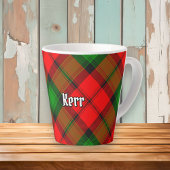 Clan Kerr Tartan Latte Mok