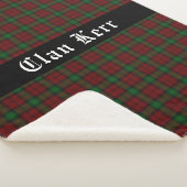Clan Kerr Tartan Pattern Sherpa Deken (3/4)