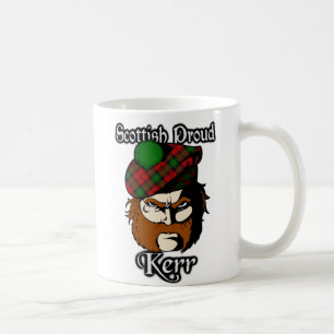 Clan Kerr Tartan Scottish Koffiemok