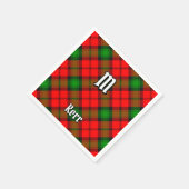 Clan Kerr Tartan Servet (Hoek)