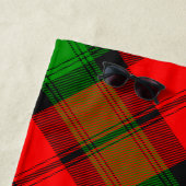 Clan Kerr Tartan Strandlaken (In situ)