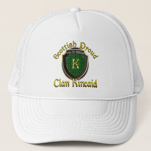 Clan Kincaid Casquette de dynastie écossaise (Devant)