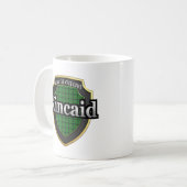 Clan Kincaid Dynastie écossaise Tartan Mugs tasses (Devant gauche)