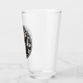 Clan Kirkpatrick "I MAK SICCAR" Tumbler en verre (Droite)