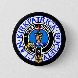 Clan Kirkpatrick Society badge Ronde Button 5,7 Cm
