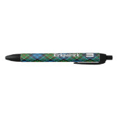 Clan Kirkpatrick Tartan Zwarte Inkt Pen (Bodem)