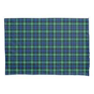 Clan Lamont Blauw en Groen Schots Plaid Kussensloop