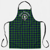 Clan Lamont Crest & Tartan Schort (Voorkant)