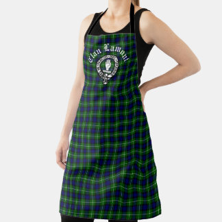 Clan Lamont Crest & Tartan Schort