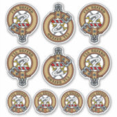 Clan Lennox Crest Sticker Set (Voorkant)