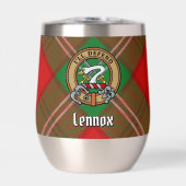 Clan Lennox Crest sur Tartan (Avant)