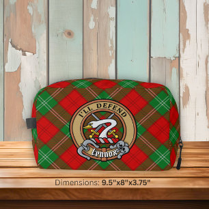 Clan Lennox Wapen over Tartan Toilettasje