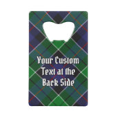 Clan Leslie Crest sur la chasse Tartan (Dos)
