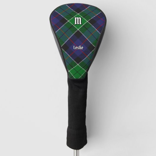 Clan Leslie Hunting Tartan Golfheadcover (Voorkant)