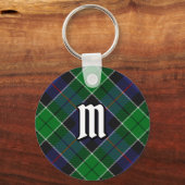 Clan Leslie Hunting Tartan Sleutelhanger (Voorkant)