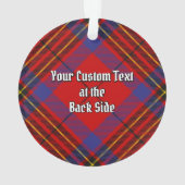 Clan Leslie Red Tartan (dos)
