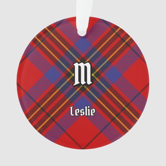Clan Leslie Red Tartan (devant)