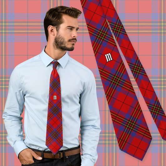 Clan Leslie Red Tartan Stropdas