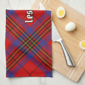 Clan Leslie Red Tartan Theedoek (Quarter Fold)