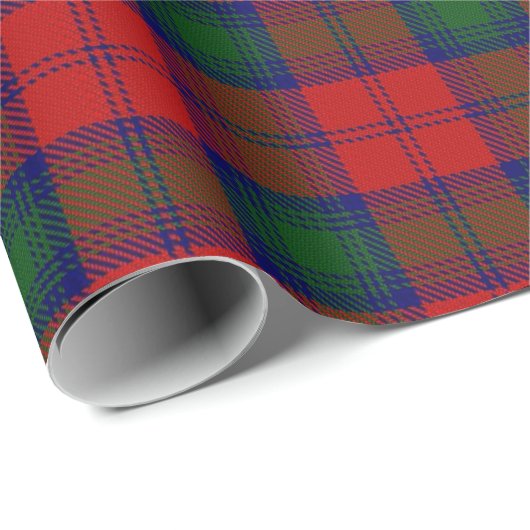 Clan Lindsay Lindsey Scottish Tartan Cadeaupapier (Rol Hoek)
