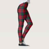 Clan Lindsay Tartan Pset Scottish Kilt Pattern Leggings (Rechts)