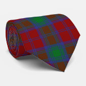 Clan Lindsay Tartan Stropdas (Opgerold)