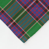 Clan Logan Tartan Schotlandse ruit Fleece Deken (Hoek)