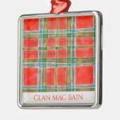 CLAN MAC BAIN Premium Carré Ornement (Gauche)