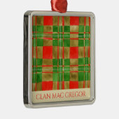 CLAN MAC GREGOR Premium Square Ornament (Rechts)