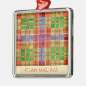 CLAN MAC RAE Premium Square Ornament (Links)