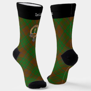 Clan MacAlister Crest over de jacht op Glenbarr Ta Sokken