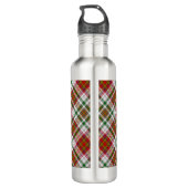 Clan MacAlister Robe Tartan Acier Bouteille d'eau (Dos)