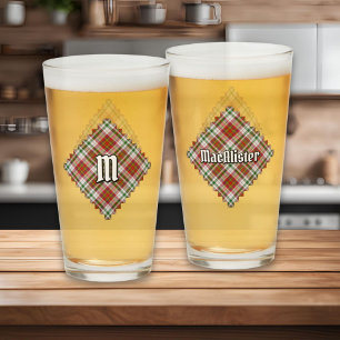 Clan MacAlister Robe Tartan Verre