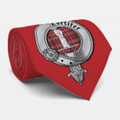 Clan MacAlister-Stropdas Stropdas (Opgerold)