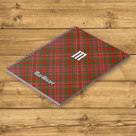 Clan MacAlister Tartan Notitieboek