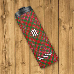 Clan MacAlister Tartan Thermal Tumbler Thermosbeker