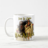 Clan MacArthur Old Scottish Mug (Gauche)