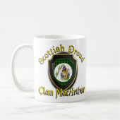 Clan MacArthur Scottish Fier Cups Mugs (Gauche)